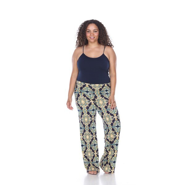 Shop White Mark Women\u0027s Plus,size \u0027Mosaic Style Print